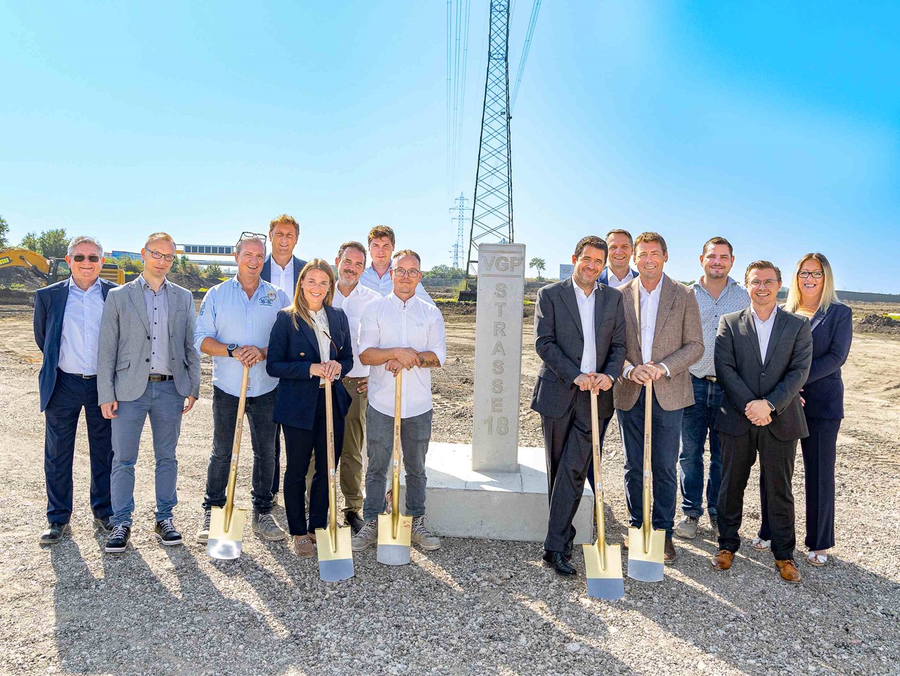 Groundbreaking VGP Park Laxenburg, Austria